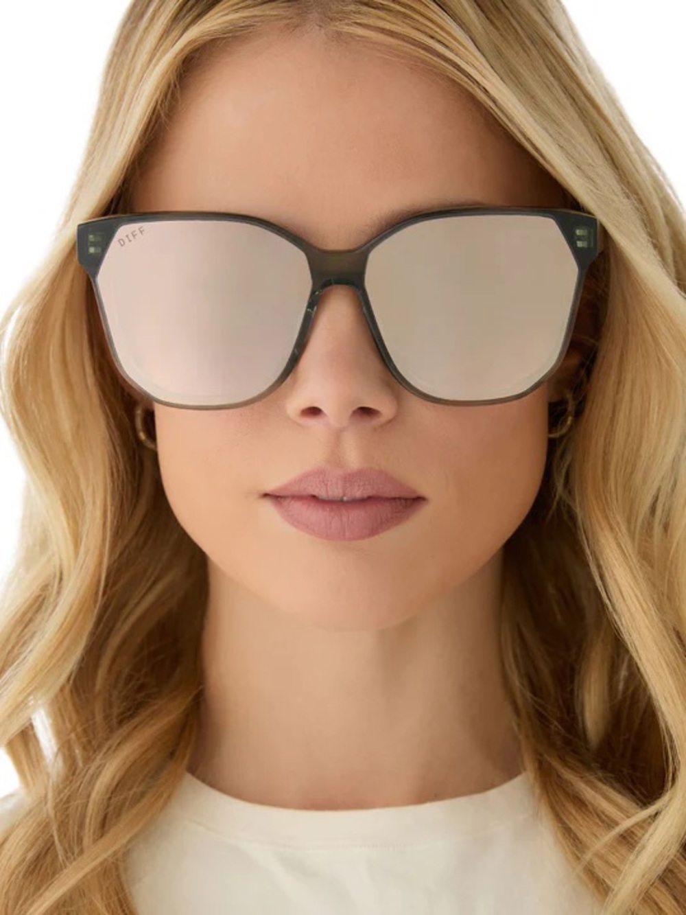 Diff Gia mirrored sunglasses